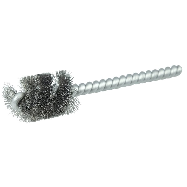 Weiler 3/4" Power Tube Brush, .006" Wire Fill, 1" Brush Length 21085 - main